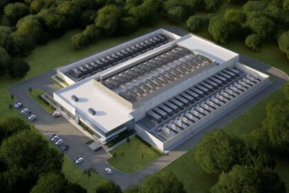 CyrusOne Completes Shell and Core of FRA5 Data Center in Frankfurt, 100% Powered by Renewable Energy | Image Credit : CyrusOne